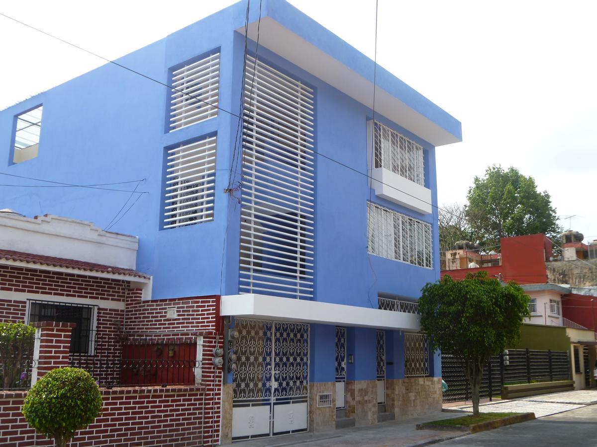 La Casa Azul Hostal Y Pension - Coatepec Xalapa Dış mekan fotoğraf